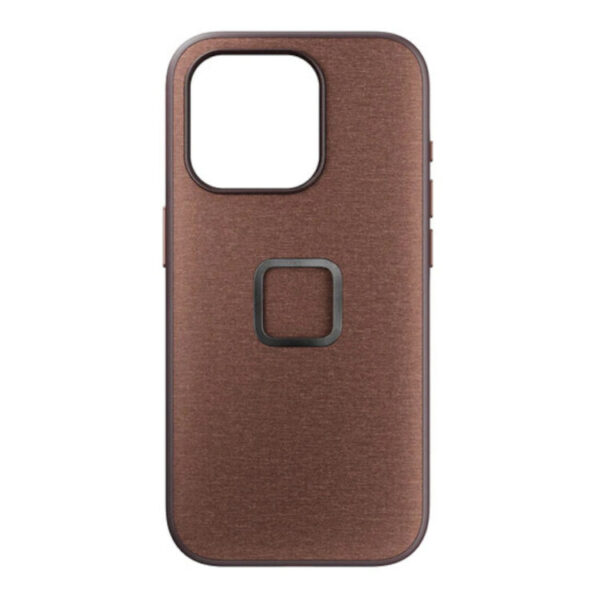Peak Design Mobile Everyday Fabric Case iPhone 15 Pro Max V2 - Redwood