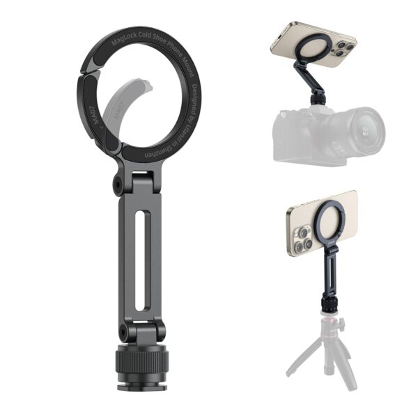 Ulanzi MA07 MagLock telefoonhouder voor statief & Cold Shoe