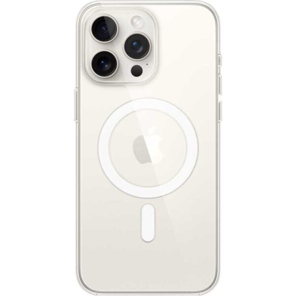 Apple Doorzichtig hoesje met MagSafe voor iPhone 15 Pro Max telefoonhoesje