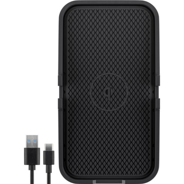 goobay Draadloze snellader voor in de auto 15 watt oplader