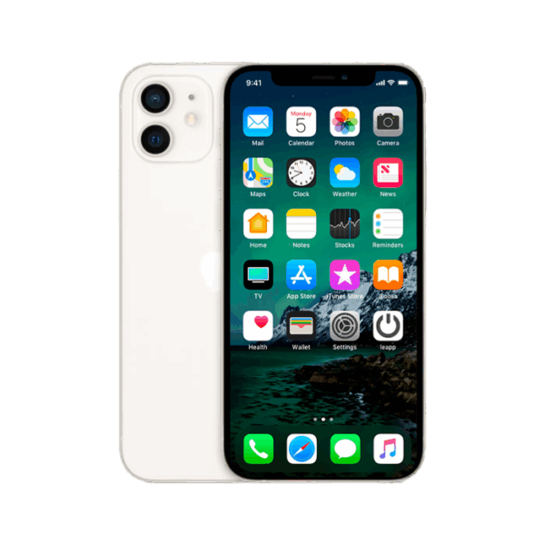 Refurbished iPhone 12 256 GB Wit Als nieuw