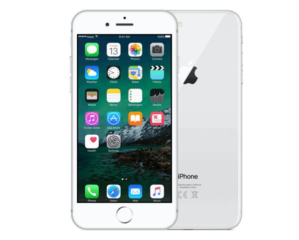 Refurbished iPhone 8 Plus Zilver Licht gebruikt