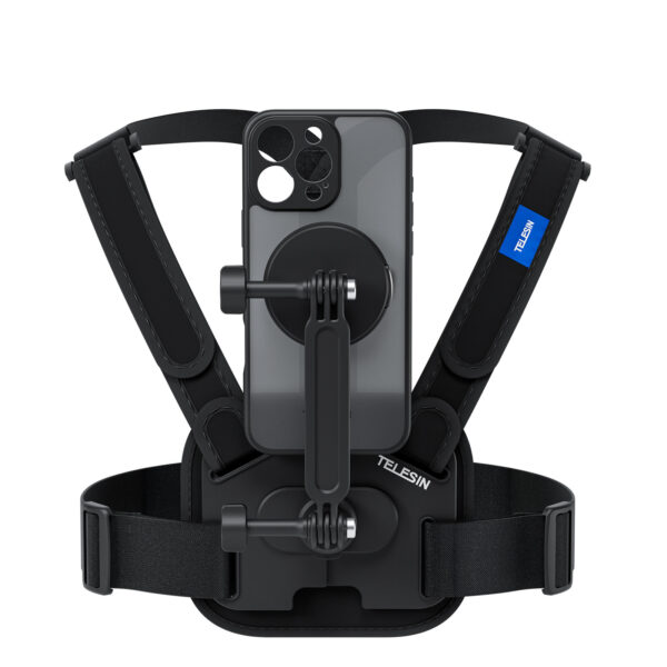 Telesin Chest Mount met case voor iPhone 16 Pro Max