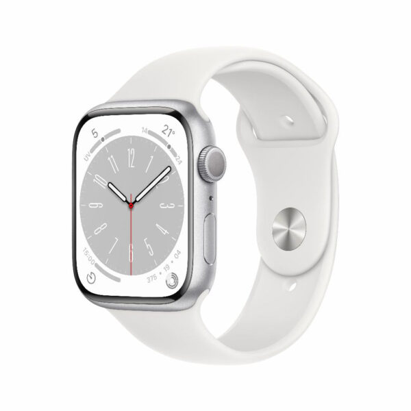 Refurbished Apple Watch Series 8 GPS 41 mm Zilver Gebruikt