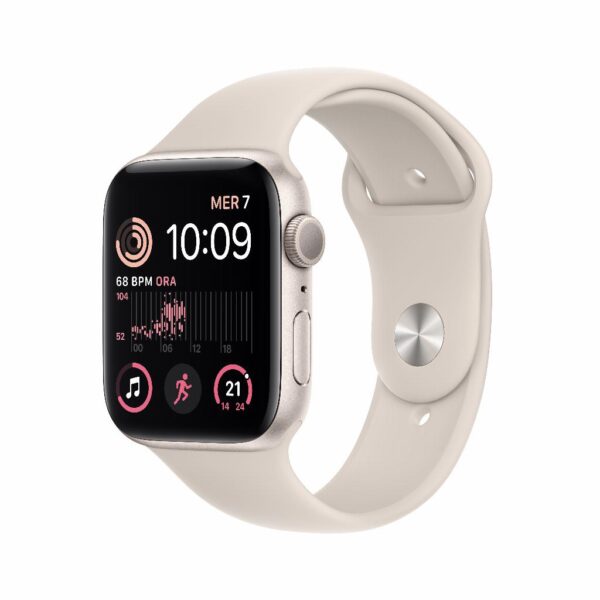 Refurbished Watch SE 2022 GPS + Cellular 44mm Sterrenlicht Gebruikt