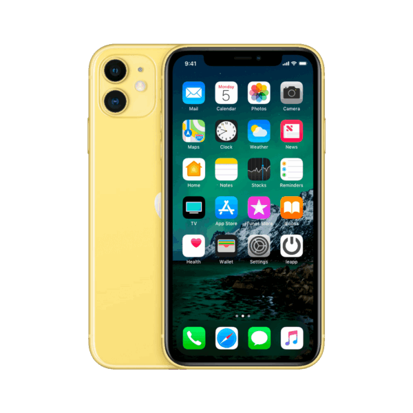 Refurbished iPhone 11 128 GB Geel Gebruikt