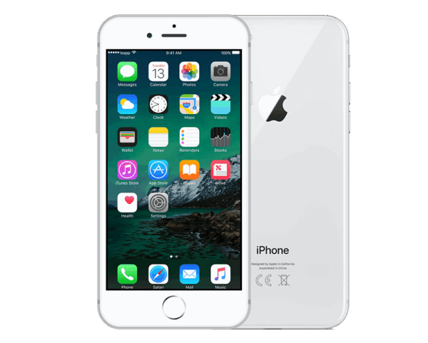 Refurbished iPhone 8 256 GB Zilver Als nieuw