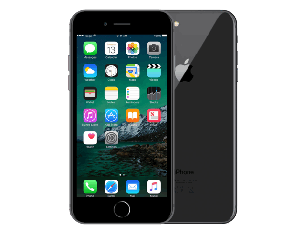 Refurbished iPhone 8 Plus Space Gray Gebruikt