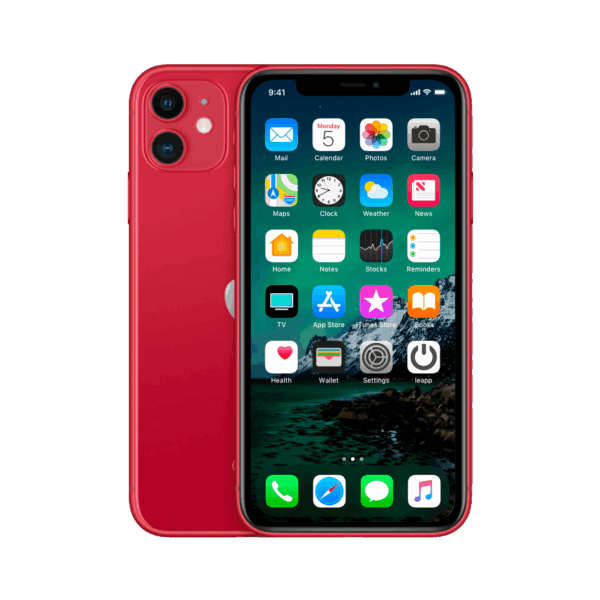 Refurbished iPhone 11 128 GB Rood Licht gebruikt