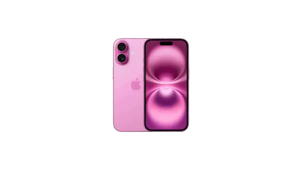Refurbished iPhone 16 256 GB Roze Licht gebruikt