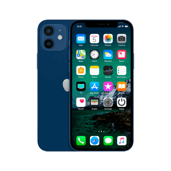 Refurbished iPhone 12 256 GB Blauw Als nieuw