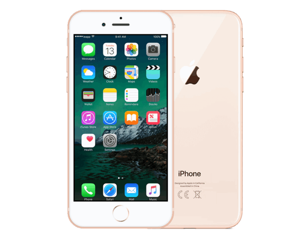 Refurbished iPhone 8 256 GB Goud Gebruikt