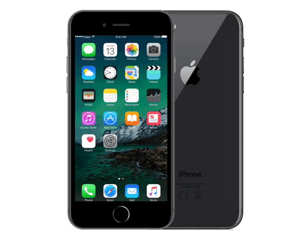 Refurbished iPhone 8 256 GB Space Gray Licht gebruikt