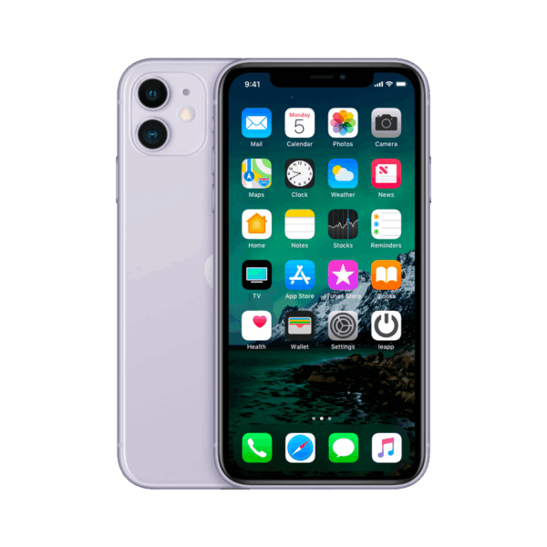 Refurbished iPhone 11 64 GB Paars Gebruikt