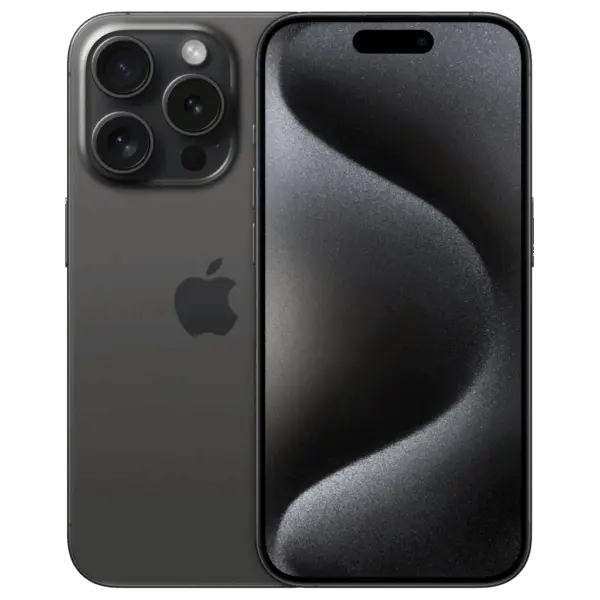 Refurbished iPhone 15 Pro Max 256 GB Titanium Zwart Gebruikt