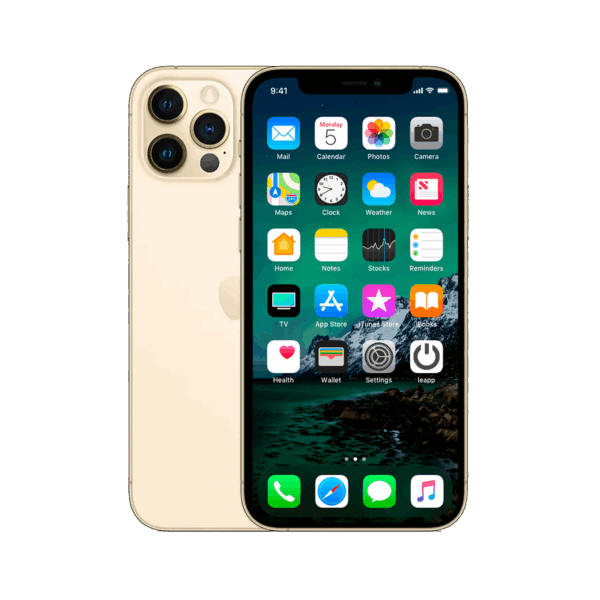 Refurbished iPhone 12 Pro Max 128 GB Goud Als nieuw