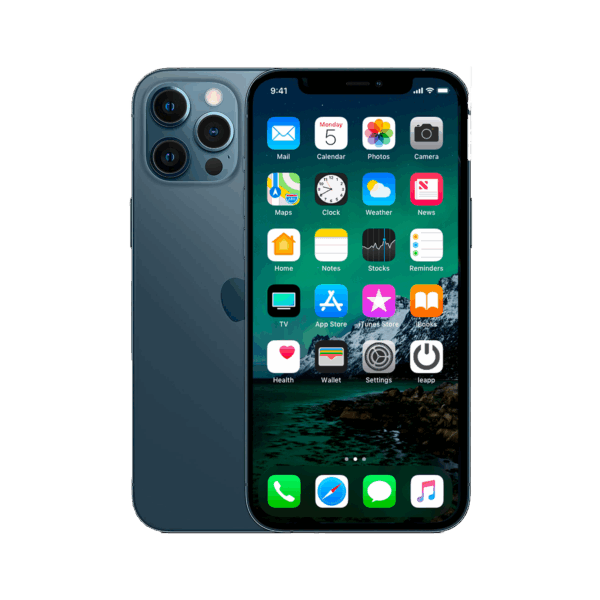 Refurbished iPhone 12 Pro Max 128 GB Blauw Licht gebruikt