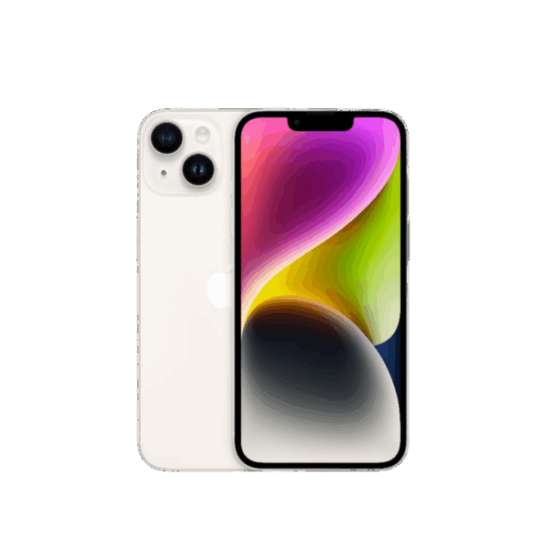 Refurbished iPhone 14 128 GB Wit Licht gebruikt
