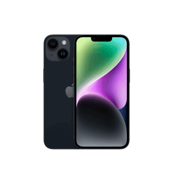Refurbished iPhone 14 128 GB Zwart Als nieuw