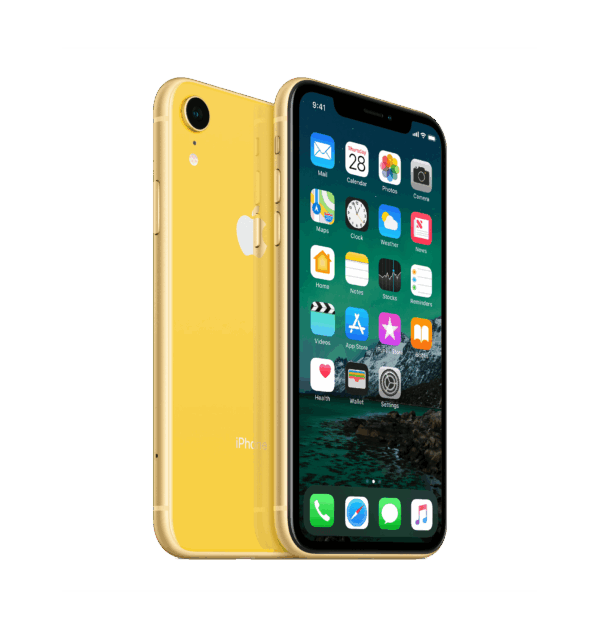 Refurbished iPhone XR 64 GB Geel Licht gebruikt