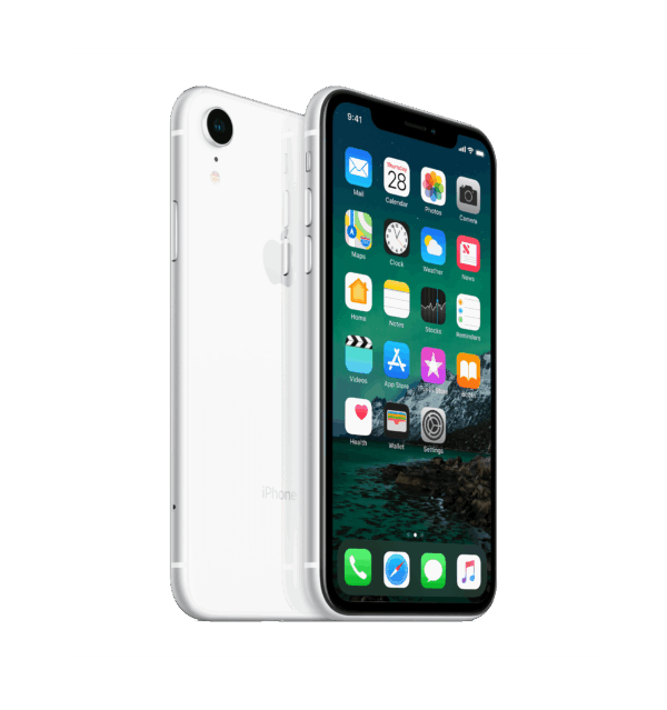 Refurbished iPhone XR 64 GB Wit Als nieuw