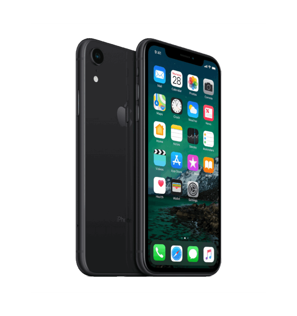 Refurbished iPhone XR 64 GB Zwart Als nieuw