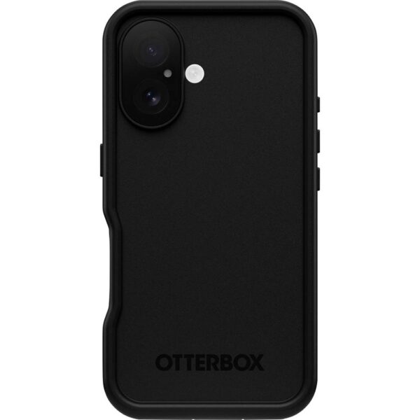 Otterbox Fre Series Backcover Apple iPhone 16 Zwart MagSafe compatible, Waterdicht