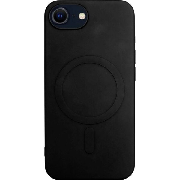 JT Berlin Pankow Soft MagSafe Backcover Apple iPhone 16e Zwart Inductieve lading, MagSafe compatible