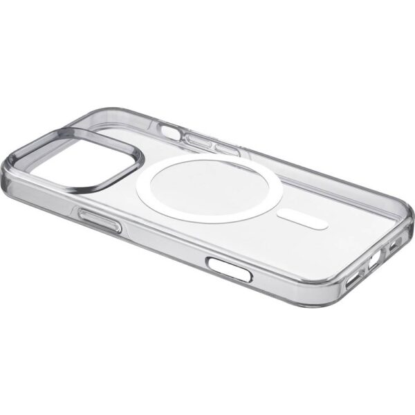 Cellularline Gloss MagSafe Case Backcover Apple iPhone 16 Pro Transparant Inductieve lading