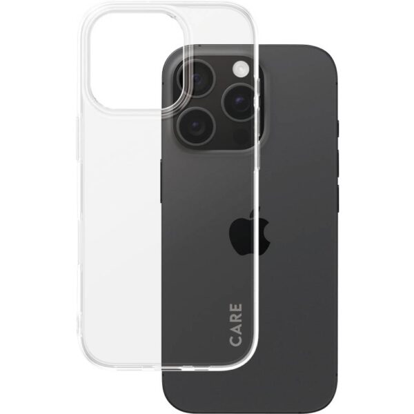 PanzerGlass CARE by ® Fashionable Backcover Apple iPhone 16 Pro Transparant Inductieve lading