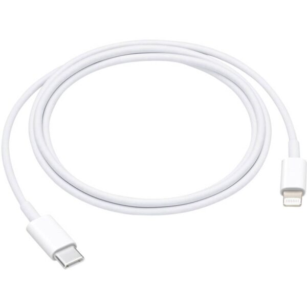 Apple USB-kabel USB-C stekker, Apple Lightning stekker 1.00 m Wit MX0K2ZM/A-B