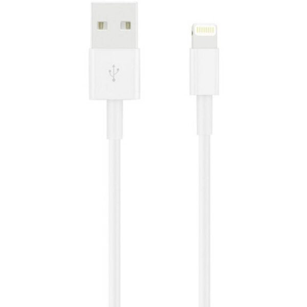Apple refurbished USB-kabel USB 2.0 USB-A stekker, Apple Lightning stekker 2.00 m Wit Vergulde steekcontacten MD819ZM/A (B)