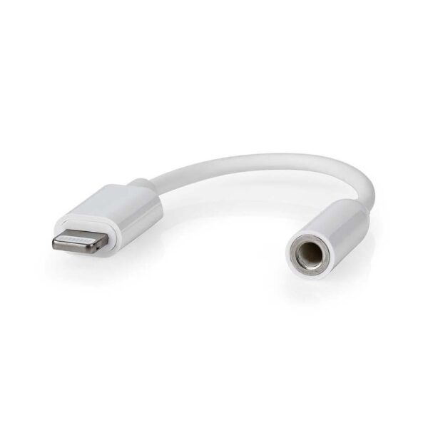 Nedis Apple Lightning 8-pins naar 3,5 mm minijack 10 cm