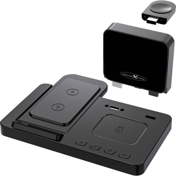Reflexion Bureaulader 2.5 W, 5 W, 15 W, 7.5 W Zwart Wireless Charger