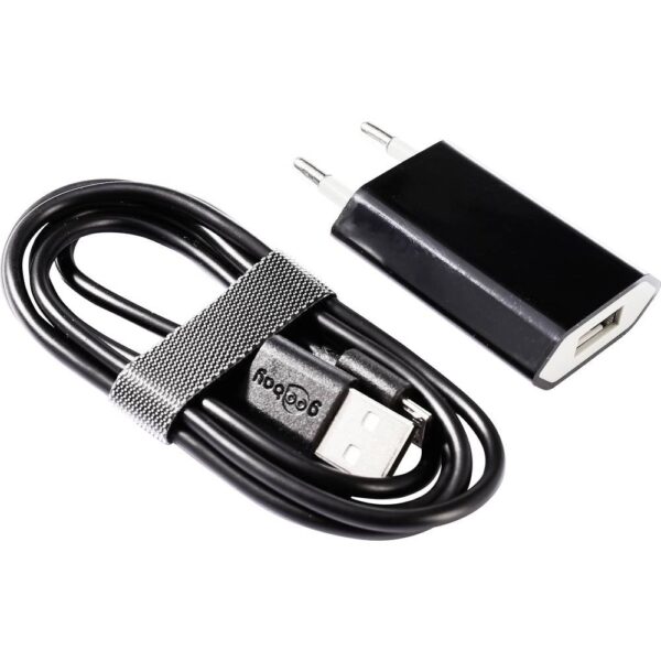 Deko Light 930460 USB-oplader 5 W 1x USB-A Zwart Binnen