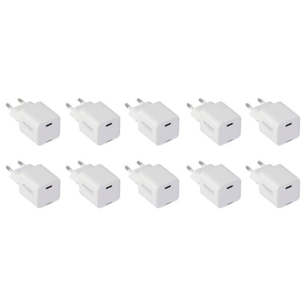 VOLTCRAFT UC-1C20W02 USB-oplader 20 W 1x USB-C GaN 10 stuks.
