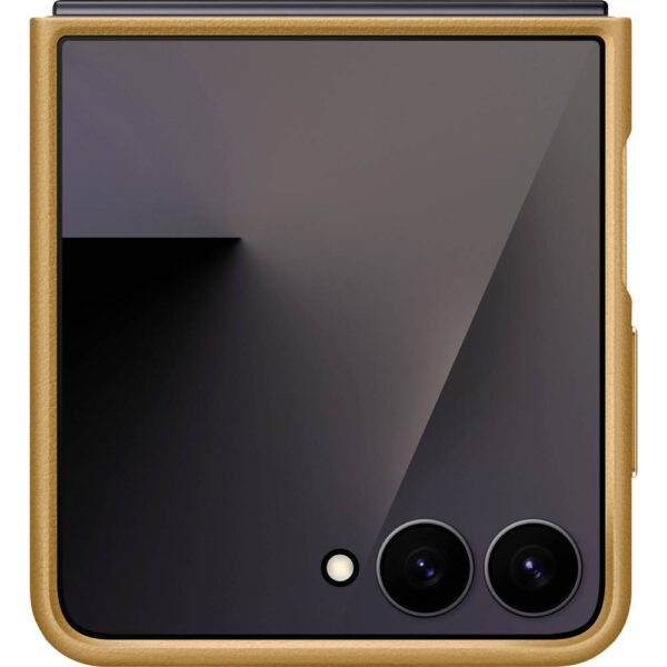 Samsung SAMSUNG Kindsuit Case Z Flip7 Camel Cover Samsung Galaxy Z Flip 7 Camel Stootbestendig
