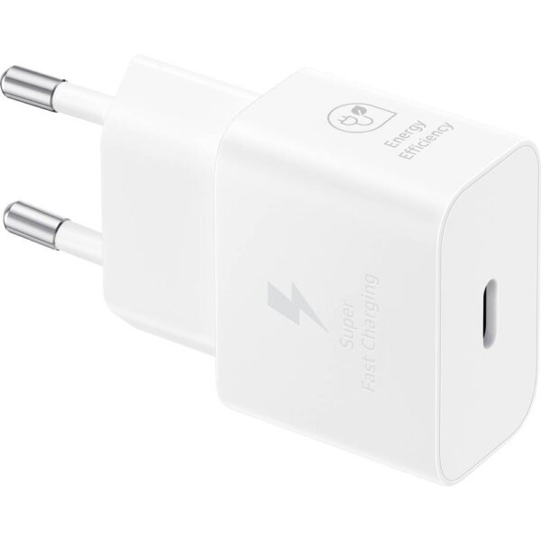 Samsung Samsung Schnellladegerät, USB-C, 25W Laadadapter 25 W USB-C Wit