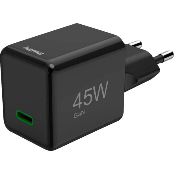 Hama USB-oplader 45.00 W 1x USB-C USB PD Zwart Binnen USB Power Delivery (USB-PD)