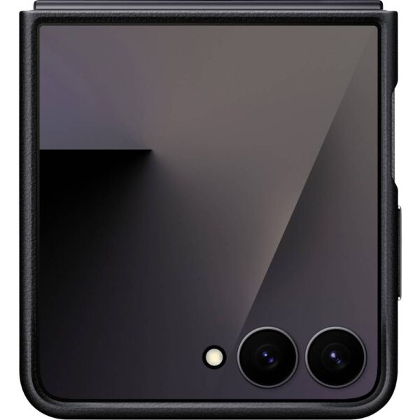 Samsung SAMSUNG Kindsuit Case Z Flip7 Black Cover Samsung Galaxy Z Flip 7 Zwart Stootbestendig