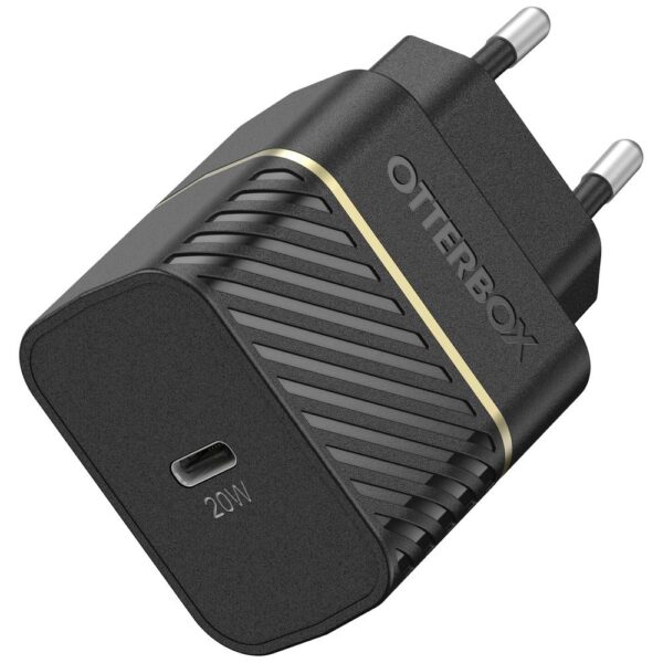 Otterbox Fast Charge Wall Charger (Pro Pack) USB-oplader 20 W 1x USB-C USB PD Zwart Snellader