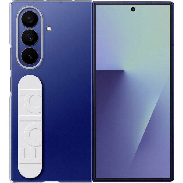 Samsung SAMSUNG Clear Grip Case Z Fold7 Transpar Set (hoesje + beschermglas) Samsung Galaxy Z Fold 7 Light (transparant) Stootbestendig