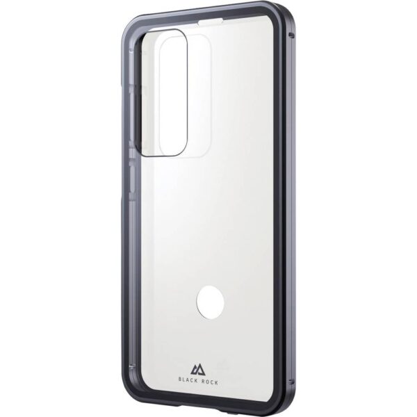 Black Rock Cover 360° Glass für Samsung Galaxy S25, Schwarz Cover Samsung Galaxy S25 Zwart