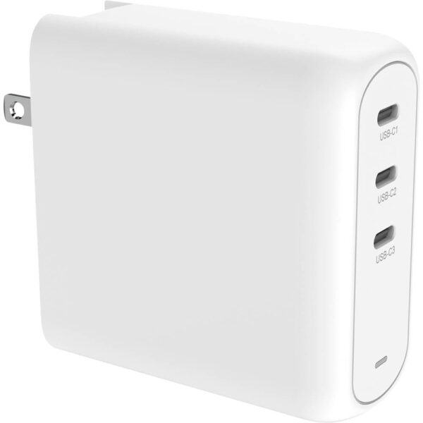 Creative 140W GaN USB-oplader 140 W 3x USB-C USB PD, Quick Charge 3.0, QC 4+ Wit Binnen USB Power Delivery (USB-PD), Qualcomm Quick Charge 3.0