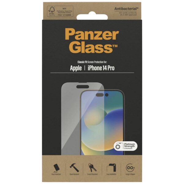 PanzerGlass 2768 2768 Screenprotector (glas) Apple iPhone 14 Pro 1 stuk(s)