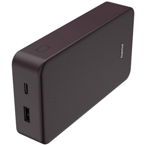 Hama Batterie Powerbank 20000 mAh Fast Charge LiPo Lila