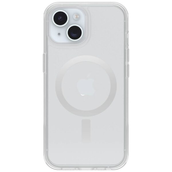 Otterbox Symmetry Clear Backcover Apple iPhone 16e, iPhone 15, iPhone 14, iPhone 13 Transparant MagSafe compatible