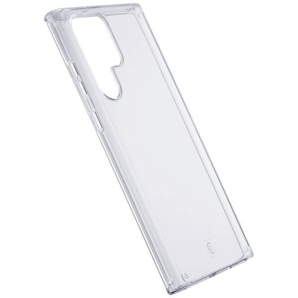 Cellularline CLEARDUOGALS24UT Backcover Samsung Samsung Galaxy S24 Ultra Transparant Inductieve lading