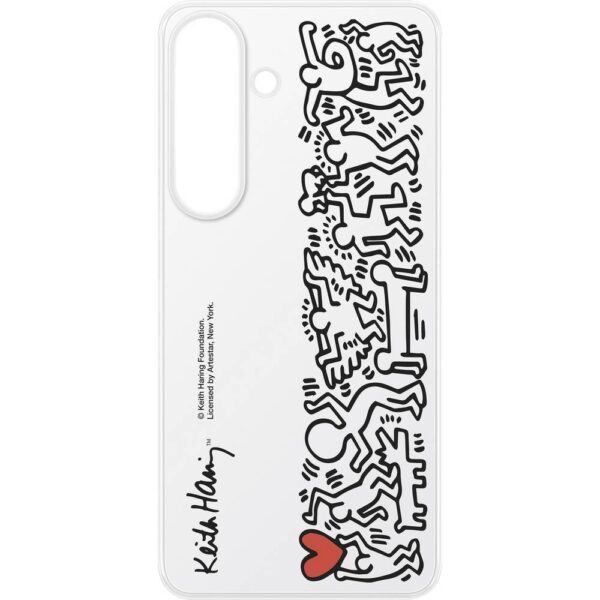 Samsung Flipsuit Backcover Samsung Galaxy S25 Wit Stootbestendig