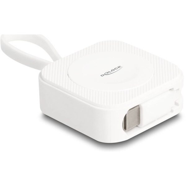 Delock 83023 USB-oplader 2.5 W USB-C Wit Thuis Wireless Charger